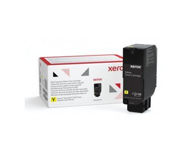 Cartucho Xerox de toner amarillo de alta capacidad para equipo C625