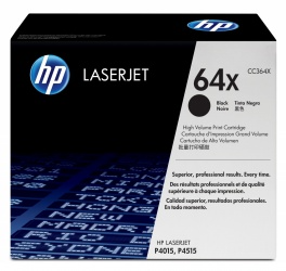 HP 64X High Yield Black Original LaserJet Toner Cartridge cartucho de tóner 1 pieza(s) Negro