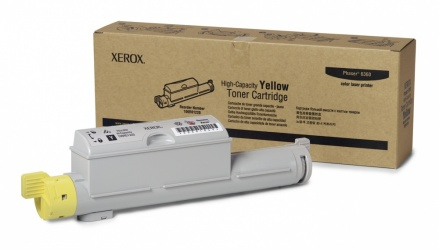 Xerox Phaser 6360 Tóner Amarillo Alta Capacidad 106R01220