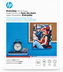 PAPEL HP EVERYDAY SEMI GLOSS PHOTO PAPER A 50HJS