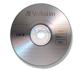Disco CD-R Verbatim 94554 - Paquete de 25 Discos Grabables