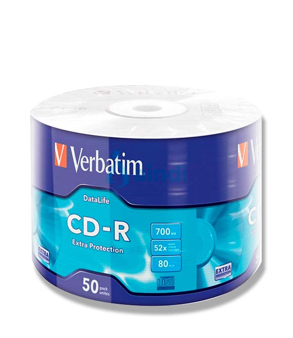 Disco CD-R VERBATIM 97488 - Paquete de 50 unidades