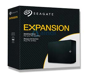 Disco Duro Externo Seagate Expansion 8TB - 3.5" - USB 3.0 - Negro - Compatible con Windows y Mac - Incluye Adaptador de Alimentación