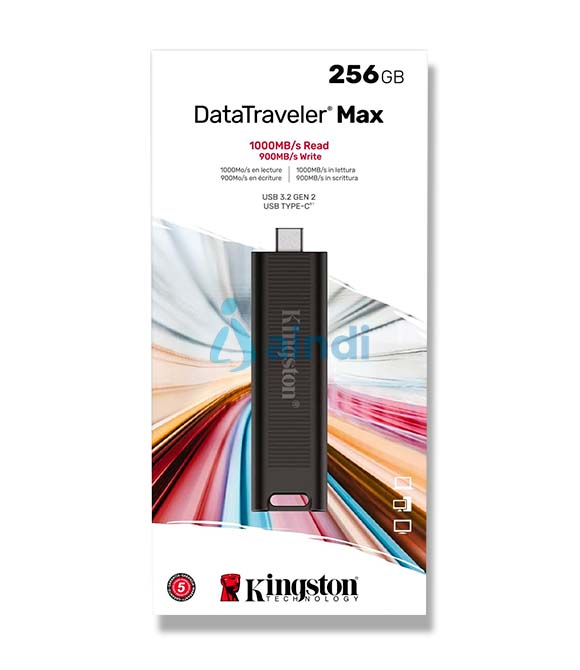 MEMORIA FLASH USB KINGSTON DATA TRAVELER MAX 256GB GEN 2 3.2(DTMAX/256GB)
