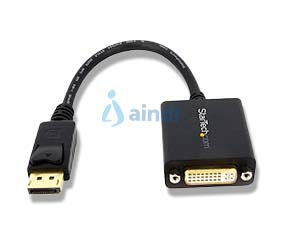 StarTech.com Adaptador de Vídeo DisplayPort a DVI - Conversor DP - Hasta 1920x1200 - Convertidor Pasivo Externo
