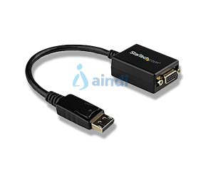 StarTech.com Adaptador Conversor de Vídeo DisplayPort DP a VGA HD15 - Convertidor Activo - 1920x1200