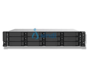 Nas qnap ts-1273au-rp-8g /fuente redundante/ 12 bahias sata hdd 3,5/rack 2u/nucleo cuadruple 2.2 ghz/8gb ddr4 udimm hasta 64gb/2 pto 2,5 lan gbe /usb 3.0 x1/ usb 3.2 x2 /hotswap/ no incluye disco