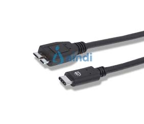 Manhattan Cable para Dispositivos USB-C de SúperVelocidad+