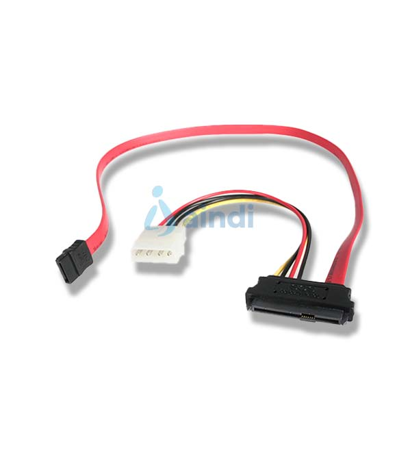 ADAPTADOR CABLE DIVISOR SAS DE 29 PINES SFF-8482 A MOLEX Y SATA - 1X SATA - 1X MACHO LP4 - 1X SAS - SFF8482 - STARTECH.COM MOD. SAS729PW18