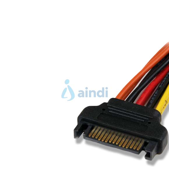 CABLE 0.15M ADAPTADOR SPLITTER DIVISOR DE  ALIMENTACIÓN SATA LATCHING CON CIERRE PESTILLO - 2X HEMBRA - 2X HEMBRA - 1X MACHO - STARTECH.COM MOD. PYO2LSATA