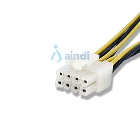 CABLE 15CM ADAPTADOR DE FUENTE DE PODER ALIMENTACIÓN  CPU INTERNO 4 PINES A 8 PINES EPS CON LP4 - HEMBRA A MACHO - STARTECH.COM MOD. EPS48ADAP