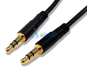 Cable Estéreo Slim Delgado de Audio - Mini Jack Plug 3.5mm Macho a Macho - StarTech.com Modelo MU3MMS (91 cm)