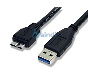 CABLE 50CM USB 3.0 SUPER SPEED SS MICRO USB B MACHO A USB A MACHO ADAPTADOR - NEGRO - STARTECH.COM MOD. USB3AUB50CMB