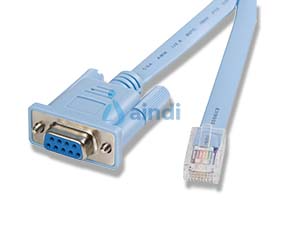 CABLE 1.8M PARA GESTIóN DE ROUTER CONSOLA CISCO RJ45 A SERIAL DB9 - ROLLOVER - MACHO A HEMBRA - STARTECH.COM MOD. DB9CONCABL6