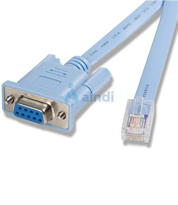 CABLE 1.8M PARA GESTIóN DE ROUTER CONSOLA CISCO RJ45 A SERIAL DB9 - ROLLOVER - MACHO A HEMBRA - STARTECH.COM MOD. DB9CONCABL6