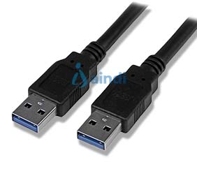 Cable USB 3.0 Superspeed A Macho a A Macho - 1.8m - Negro - StarTech.com Modelo USB3SAA6BK** ---