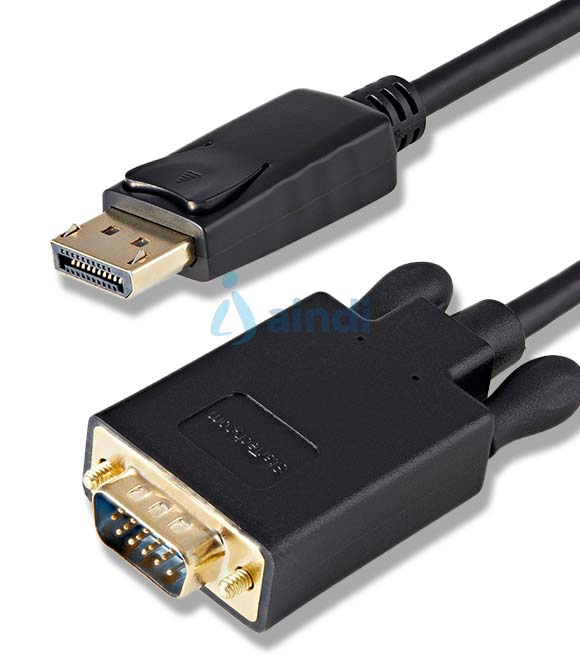 CABLE ADAPTADOR DE 91CM CONVERTIDOR DE VIDEO DISPLAYPORT DP A VGA - ACTIVO - 1080P - NEGRO - STARTECH.COM MOD. DP2VGAMM3B