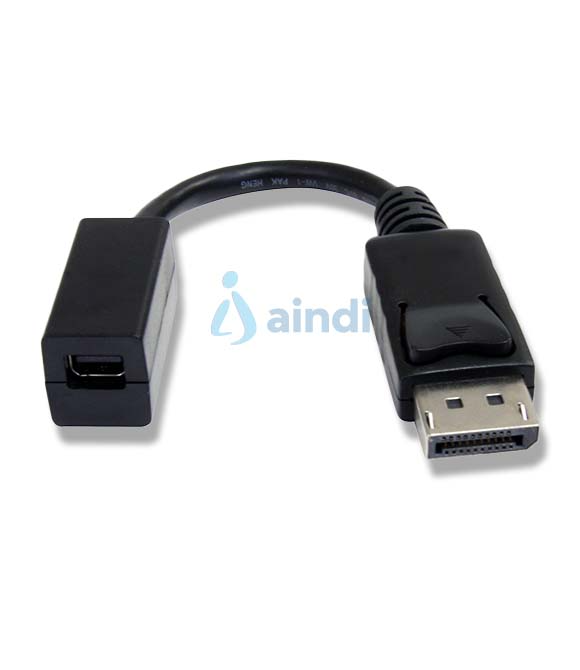 CABLE ADAPTADOR DE 15CM DE DISPLAYPORT A MINI DISPLAYPORT HEMBRA - DP MACHO - MINI DP HEMBRA - MINIDP NEGRO - STARTECH.COM MOD. DP2MDPMF6IN