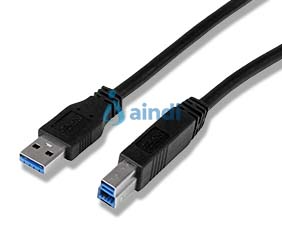 StarTech.com USB3CAB2M Cable certificado 2m USB 3.0 SuperSpeed USB B macho a USB A macho para escáner e impresora