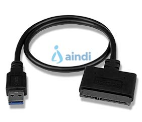StarTech.com USB312SAT3CB Cable adaptador USB 3.1 (10 Gbps) a SATA para unidades de disco