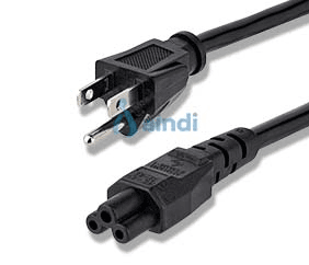 StarTech.com PXT101NB3S Cable de corriente estándar para laptop 1.8 m 18AWG NEMA 5-15P a C5 Mickey Mouse
