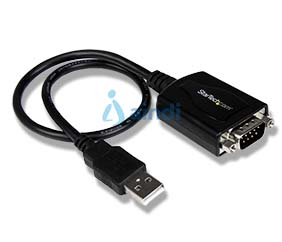 StarTech.com ICUSB232PRO Cable adaptador USB A a puerto serie RS232 de 0.3 m con retención de puerto COM