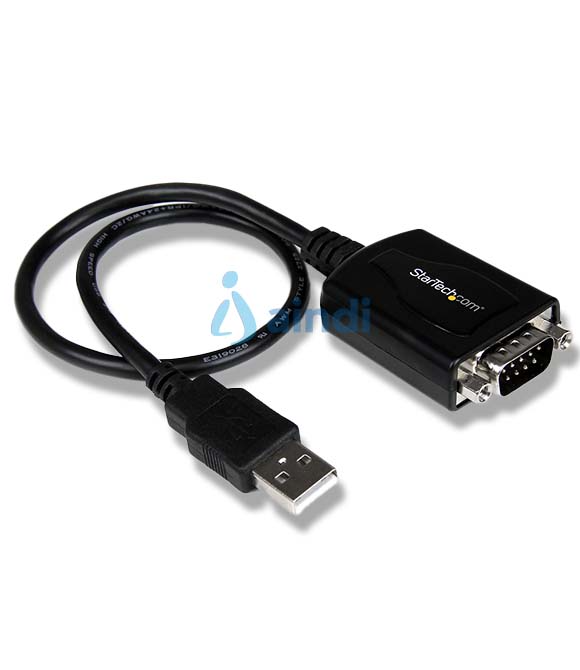 CABLE DE 0.3M USB A PUERTO SERIE SERIAL RS232 CON RETENCIÓN DEL PUERTO DE ASIGNACIÓN COM - 1X DB9 MACHO - 1X USB A MACHO - STARTECH.COM MOD. ICUSB232PRO