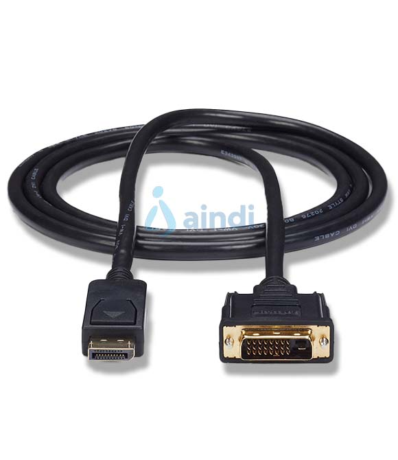 CABLE ADAPTADOR DE 1.8M DISPLAYPORT A DVI - CONVERTIDOR DE VIDEO - MINI DP MACHO - DVI-D MACHO - 1920X1200 - PASIVO - NEGRO - STARTECH.COM MOD. DP2DVI2MM6