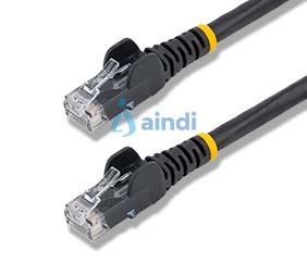 Cable de Red Cat6 UTP Ethernet Gigabit RJ45 Sin Enganches - Negro - StarTech.com Mod. N6PATCH6BK (1.8m)
