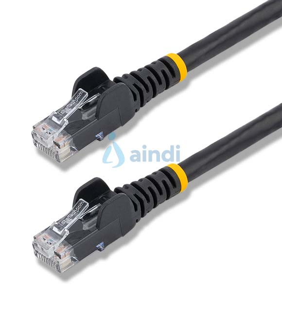 CABLE DE 1.8M DE RED CAT6 UTP ETHERNET GIGABIT RJ45 SIN ENGANCHES - NEGRO - STARTECH.COM MOD. N6PATCH6BK