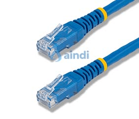 Cable de Red Cat6 UTP RJ45 Gigabit Ethernet de 1.8m - Patch Moldeado - StarTech.com Mod. C6PATCH6BL - Color Azul