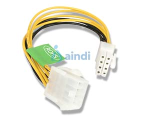 StarTech.com EPS8EXT Cable de extensión de 20 cm de 8 pines EPS de alimentación para fuente de poder ATX - PRODUCT KEY: EPS8EXT