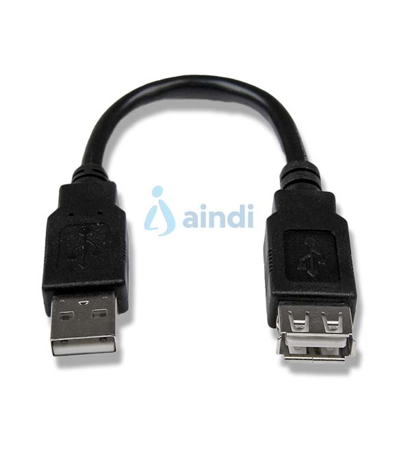 CABLE EXTENSOR USB 2.0 MACHO A HEMBRA DE 15CM - STARTECH.COM MOD. USBEXTAA6IN