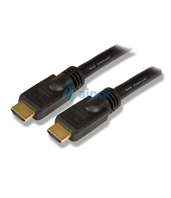CABLE HDMI DE 7.6M ALTA VELOCIDAD - 2X HDMI MACHO - NEGRO - ULTRA HD 4K X 2K - STARTECH.COM MOD. HDMM25