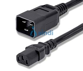 Cable de Corriente de 1.8m de Extensión - C13 a C20 - 14AWG - 15A 125V - Servicio Pesado - StarTech.com Mod. PXTC13C20146
