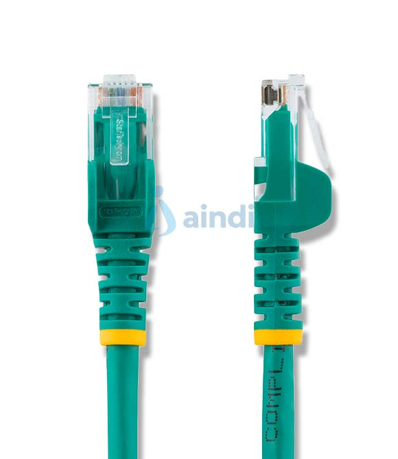 CABLE DE 3M DE RED GIGABIT CAT6 ETHERNET RJ45 SIN ENGANCHE - SNAGLESS - VERDE - STARTECH.COM MOD. N6PATC3MGN