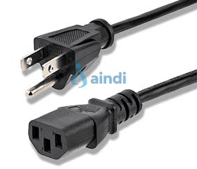 Cable de Corriente de 1 m de Alimentación Pesado - NEMA 5-15P a C13 - 15A 125V - 14AWG - UL - StarTech.com Mod. PXT101143