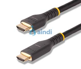 StarTech.com RH2A-10M-HDMI-CABLE Cable HDMI activo de 10 m HDMI 2.0 4K 60Hz UHD resistente con fibra de aramida