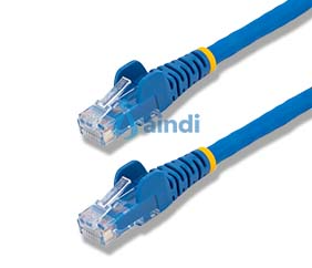 StarTech.com N6LPATCH7MBL Cable de red Cat6 Ethernet de 7 m, LSZH, RJ45 UTP, 10Gb, 650MHz, PoE 100W, sin enganche, azul, product key N6LPATCH7MBL