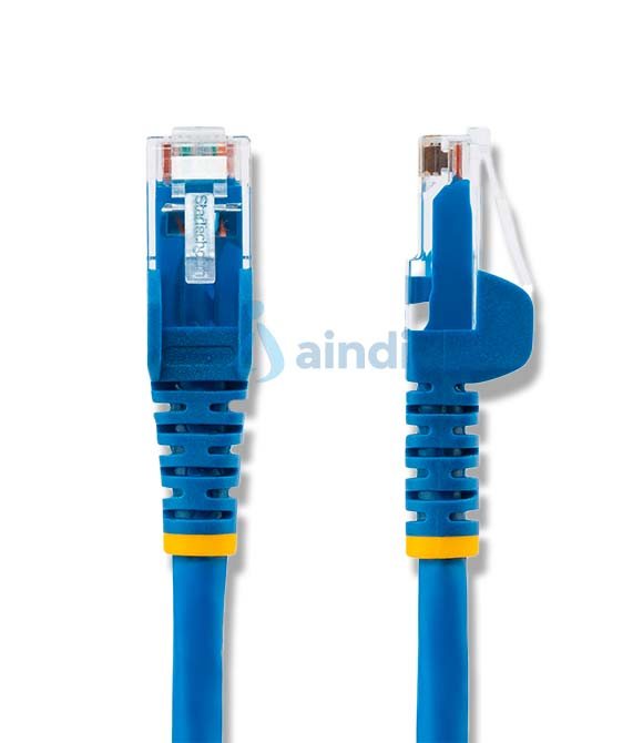 CABLE DE 7M CAT6 ETHERNET - LSZH - CABLE DE RED RJ45 UTP DE 10GB 650MHZ - POE DE 100W - SIN ENGANCHE ETL - AZUL - STARTECH.COM MOD. N6LPATCH7MBL