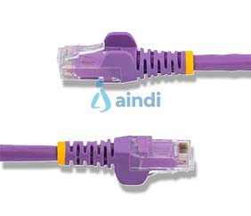 CABLE DE RED DE 1.8M PURPURA CAT6 UTP ETHERNET GIGABIT RJ45 SIN ENGANCHES - STARTECH.COM MOD. N6PATCH6PL