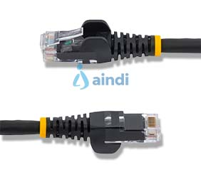 CABLE ETHERNET CAT 6 DE 3 METROS - LSZH - CABLE DE RED PATCH CAT6 UTP RJ45 POE DE 100W 10 GBE SIN ENGANCHES NEGRO, ETL - STARTECH.COM MOD. N6LPATCH3MBK