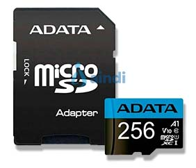 ADATA PREMIER (A1 V10) Micro SD 256GB Class 10 AUSDX256GUICL10A1-RA1