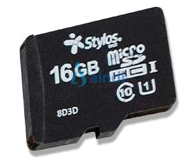 Stylos STMS161B Memoria Micro SD 16GB C/A STMS161B