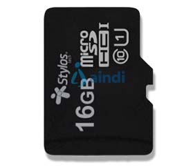 Memoria Micro SD 16GB Stylos STMSDS2B