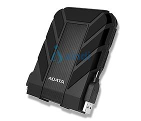 Disco Duro Externo Adata 5TB HD710 Pro 2.5" USB-A 3.2 Negro Resistente a Prueba de Agua Polvo y Golpes