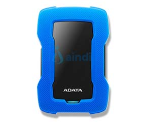 ADATA HD330 Disco duro externo 2TB portátil 2.5 USB 3.2 contragolpes slim azul AHD330-2TU31-CBL