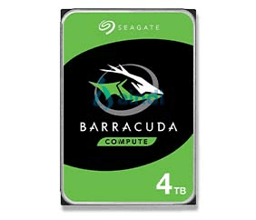 Disco duro interno seagate barracuda 4tb 3.5 escritorio sata3 6gb/s 256mb 5400rpm pc