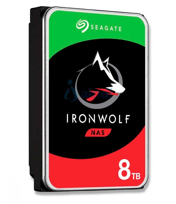 DD INTERNO SEAGATE IRONWOLF 3.5 8TB SATA3 6GB/S 7200RPM 256MB 24X7 HOT-PLUG P/NAS 1-8 BAHIA