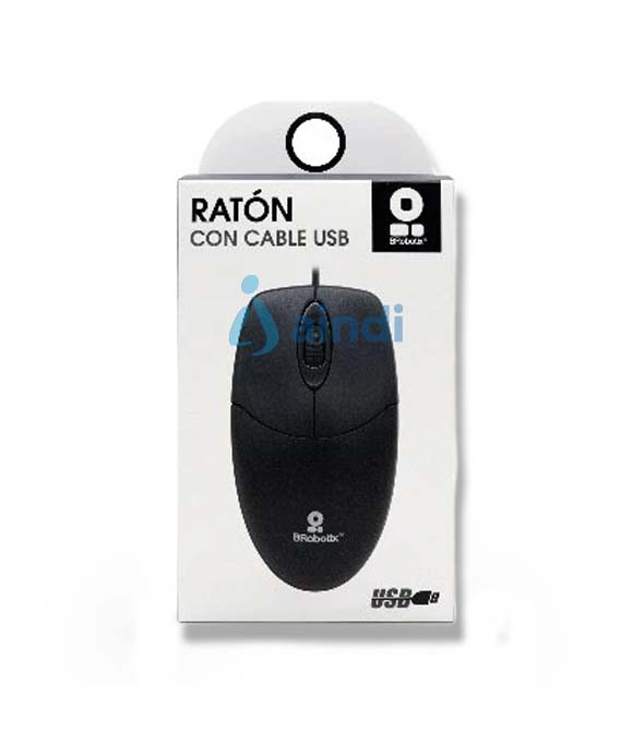 Mouse básico USB BROBOTIX 497202
